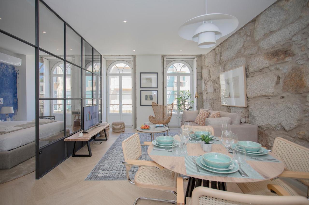 Liiiving In Porto - Luxury Beachfront Apartments Eksteriør billede